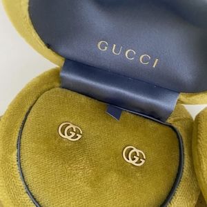 COPY - Gucci earrings GG 18kTissue running Earrings 18K Yellow Gold exc in box